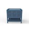 Castello Usa Alicia 36" Blue Vanity Base with Gold Handles CB-VEN-36BLU-GLD-VBO - alternate 1